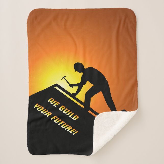 Roofing Sherpa Blanket (Front)