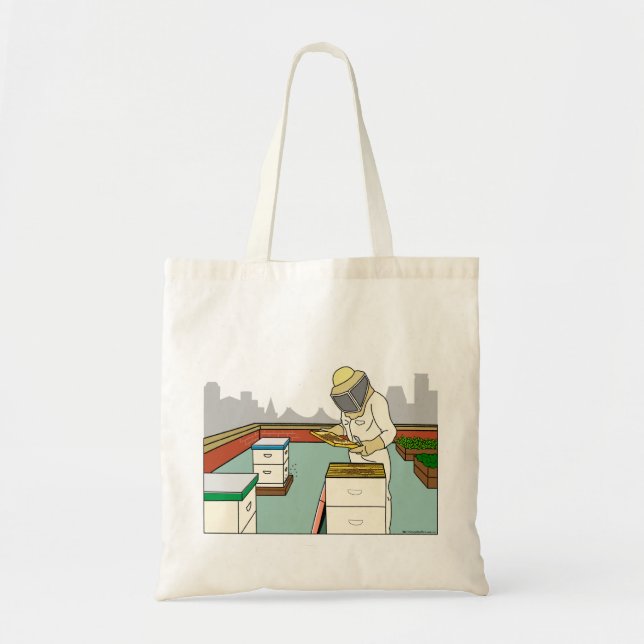 Rooftop Beekeeper - Tote Bag (Front)