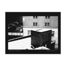 Rooftop Parking Urban Winter Landscape