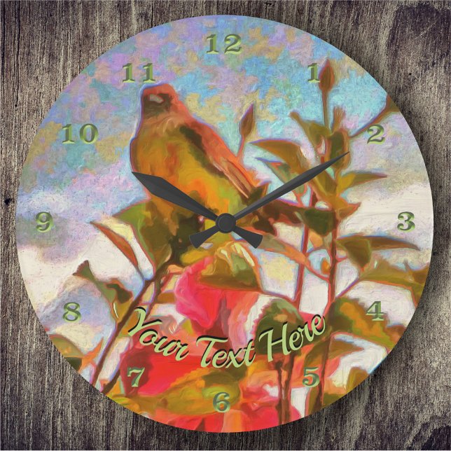 Rooftop Social Visitor 2338 Large Clock (Creator Uploaded)