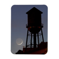 Rooftop Water Tower | Crescent Moon New Jersey