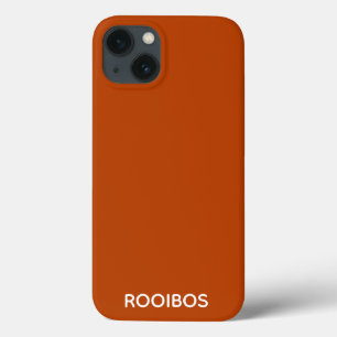 Rooibos red brown color name Case-Mate iPhone cas iPhone 13 Case