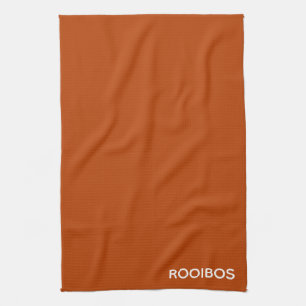 Rooibos red brown colour name kitchen towel