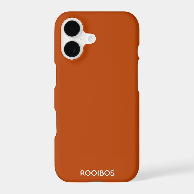 Rooibos rouge brun nom (Verso)