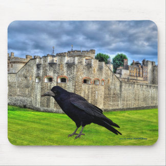 Rook and the Tower of London, England Mouse Pad
