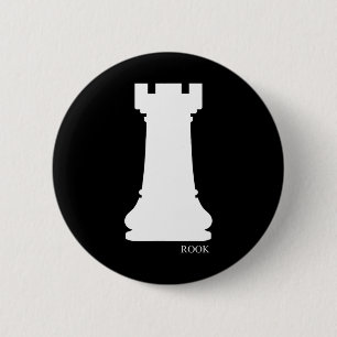 Rook Chess Piece Group Costume Chess Club Chess Bo 2 Inch Round Button