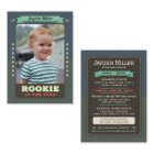 Rookie Année Baseball 1er Anniversaire Carte de co