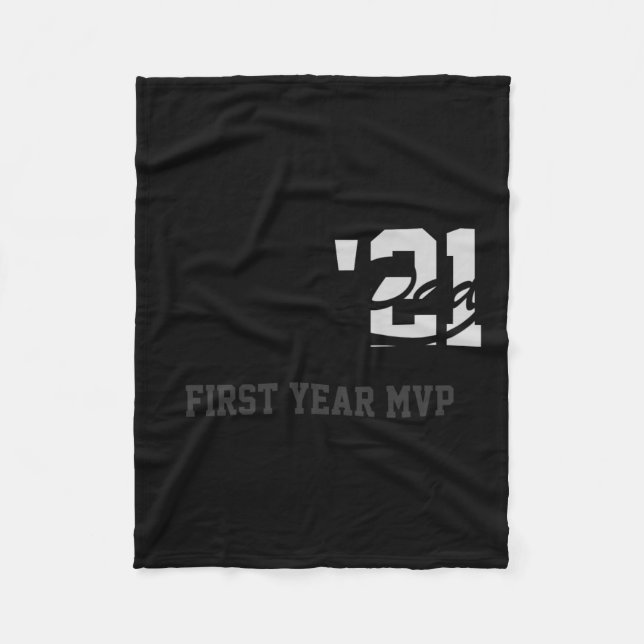 Rookie Dad First Year Mvp Srty T Shirt  Fleece Blanket (Front)