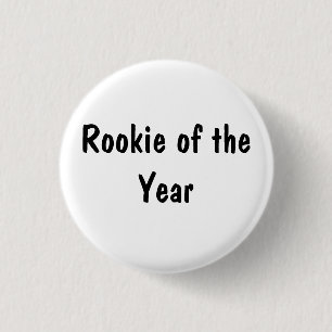 Rookie of the Year 1 Inch Round Button