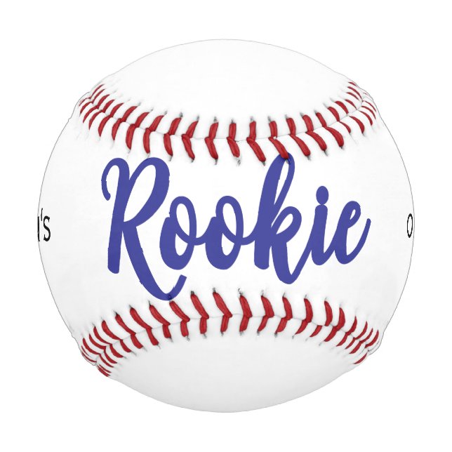 Rookie of the Year 1st Bday Baseball (Front)