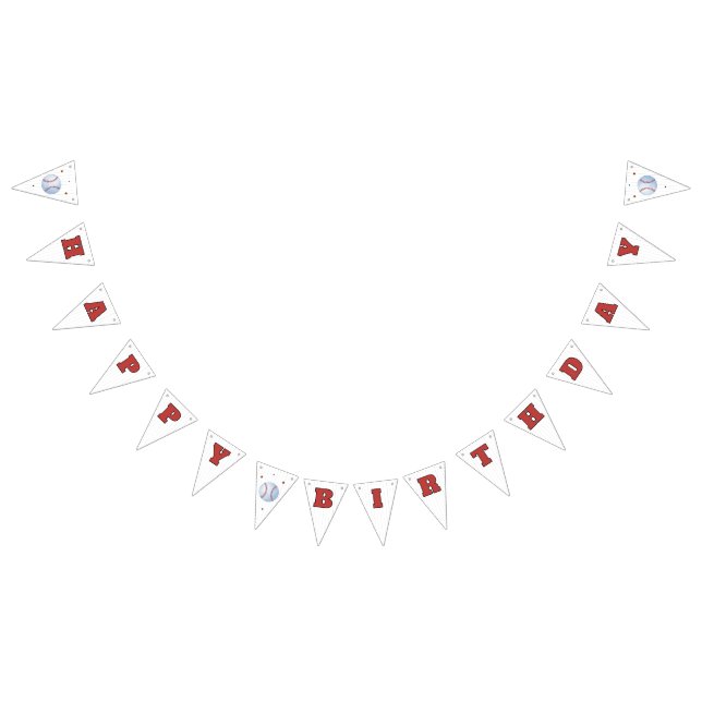 Rookie Of The Year 1st Birthday Bunting Flags (All)