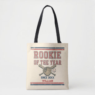 Rookie of the Year Baseball Tote Bag