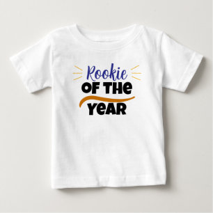 Rookie of the Year  – Cute Funny Kids  Baby T-Shirt