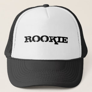 Rookie T Shirt with funny slogan / saying Trucker Hat