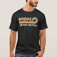 ROOKS Surname Retro Vintage 80s 90s Birthday Reuni