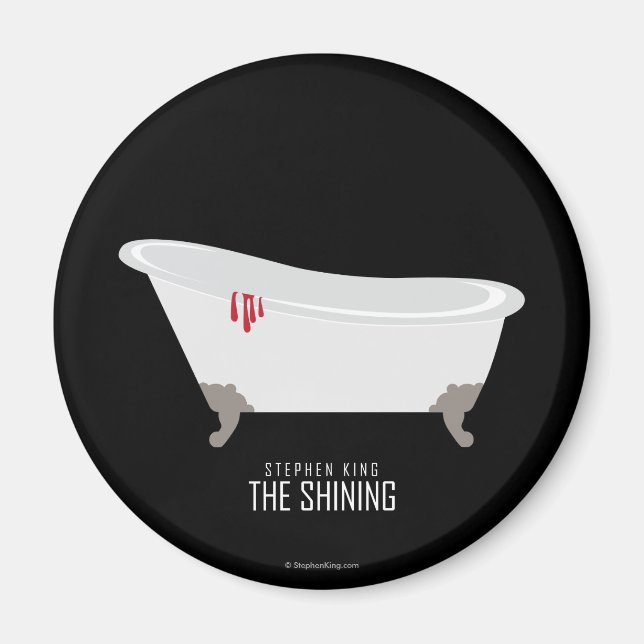Room 217 Bathtub Magnet (Front)