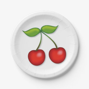 Room for Cherry Pie Paper Plate