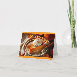 Room For Pie Thanksgiving Holiday Card