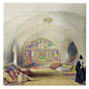 Room in an Armenian Convent, in Jerusalem (colour Tile