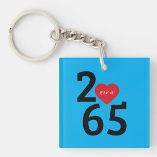 Room Number 256 in Keychain