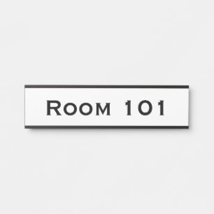 Room Number Door Sign Hotel Office Building