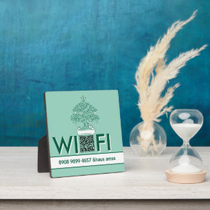Room Rental Hostel WiFi Sign  Plaque