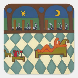 Room to Think 2006 Square Sticker