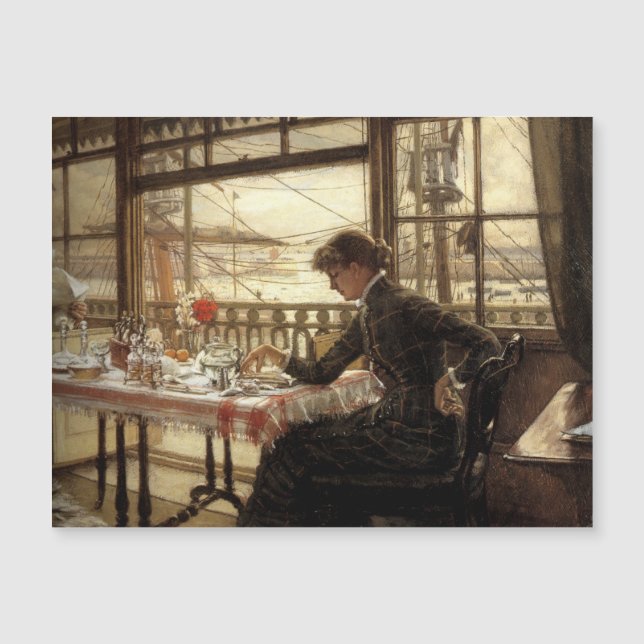 Room With a Harbour View Magnetic Card (Front)