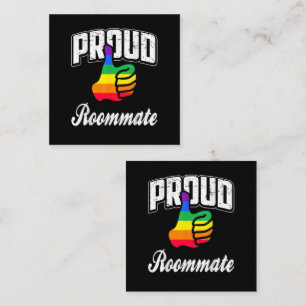 Roommate Gay Pride Loyalty Card