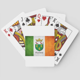 Rooney Irish Flag Playing Cards