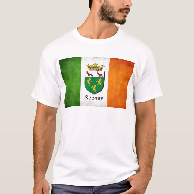 Rooney Irish Flag T-Shirt (Front)