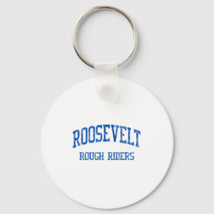 Roosevelt High School Hs Washington Dc Vintage Spo Keychain