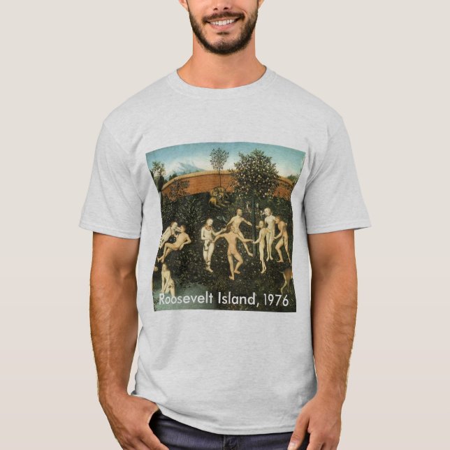Roosevelt Island, 1976, Founders T-Shirt (Front)