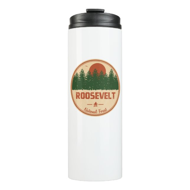Roosevelt National Forest Thermal Tumbler (Front)