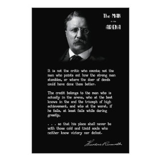 Roosevelt's MAN in the ARENA Speech 2 Photo Print