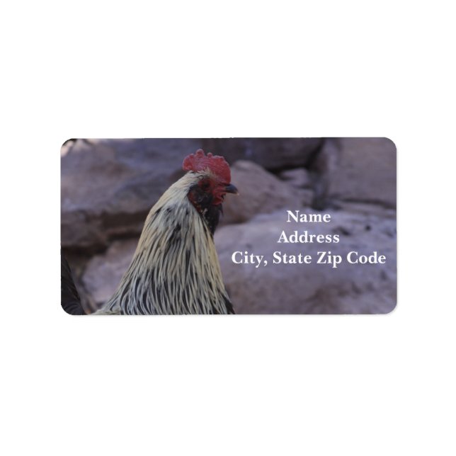 Rooster Address Labels (Front)