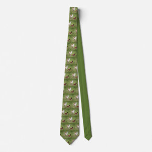 Rooster and hen tie