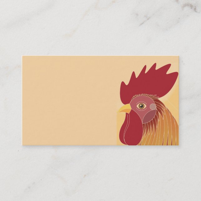 Rooster Business Card (Front)
