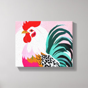 Rooster Canvas Print