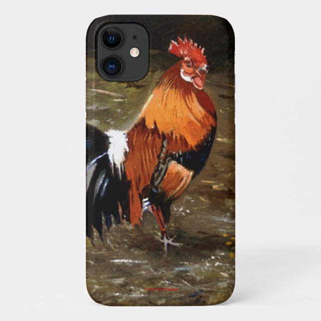 Rooster Case-Mate iPhone Case (Back)