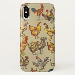 Rooster Chicken Farm Animal Poultry Country Case-Mate iPhone Case
