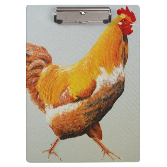 Rooster Clipboard (Front)