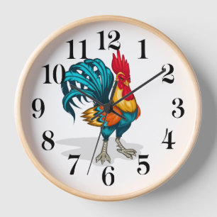 Rooster Clock