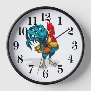 Rooster Clock