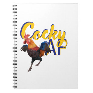 Rooster : Cocky AF humor Notebook