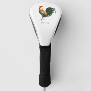 Rooster country classic stylish traditional bird  golf head cover