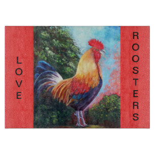 Rooster Cutting Board