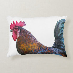 Rooster Decorative Pillow