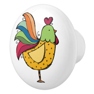Rooster Drawer / Cabinet Knobs - SRF