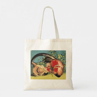 ROOSTER FAMILY FINE ART TOTE BAG